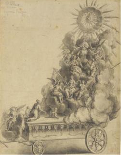 Bernard Picart - Etude pour une pièce d\'orfevrerie religieuse