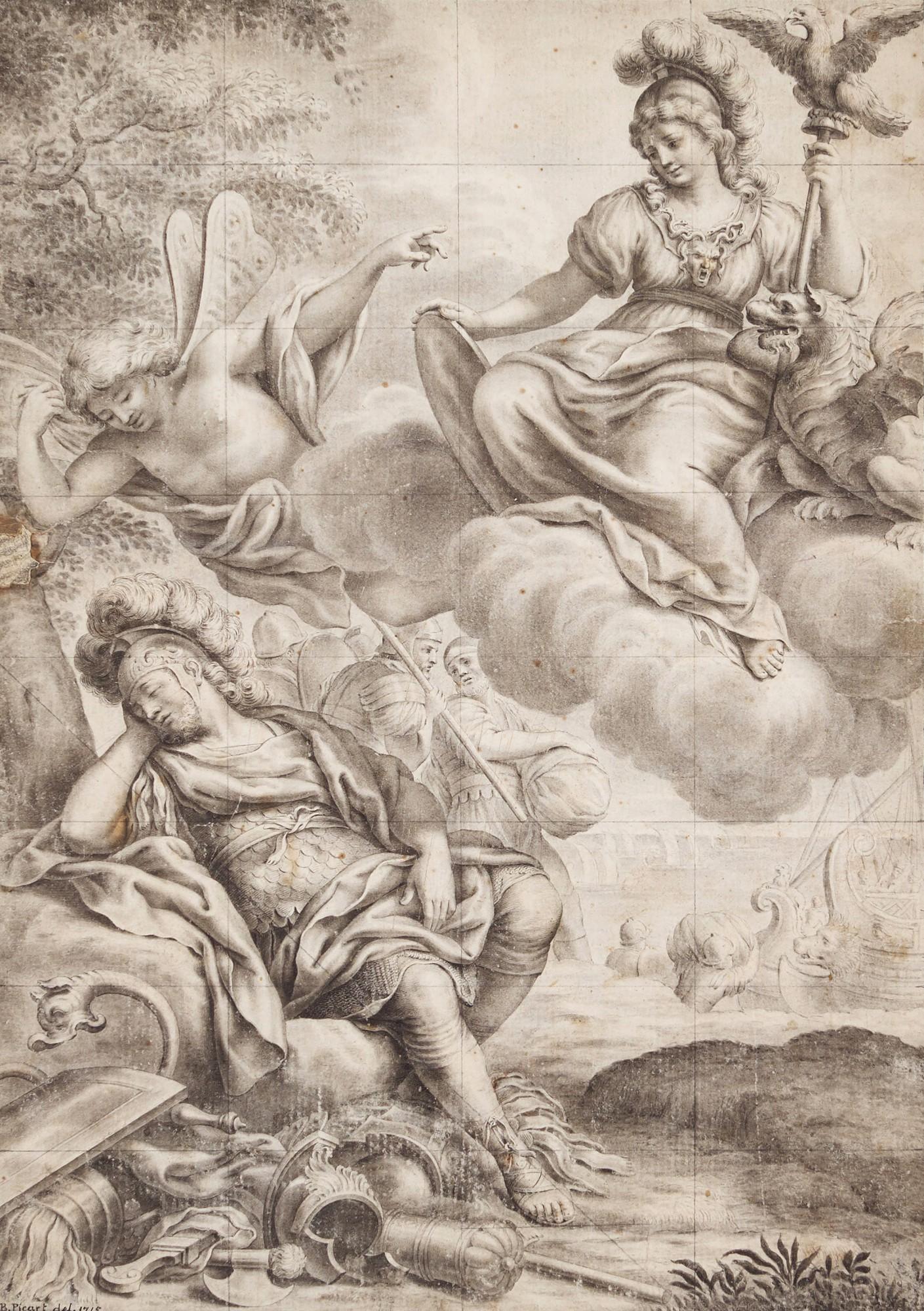 Bernard Picart - Minerva and Mars