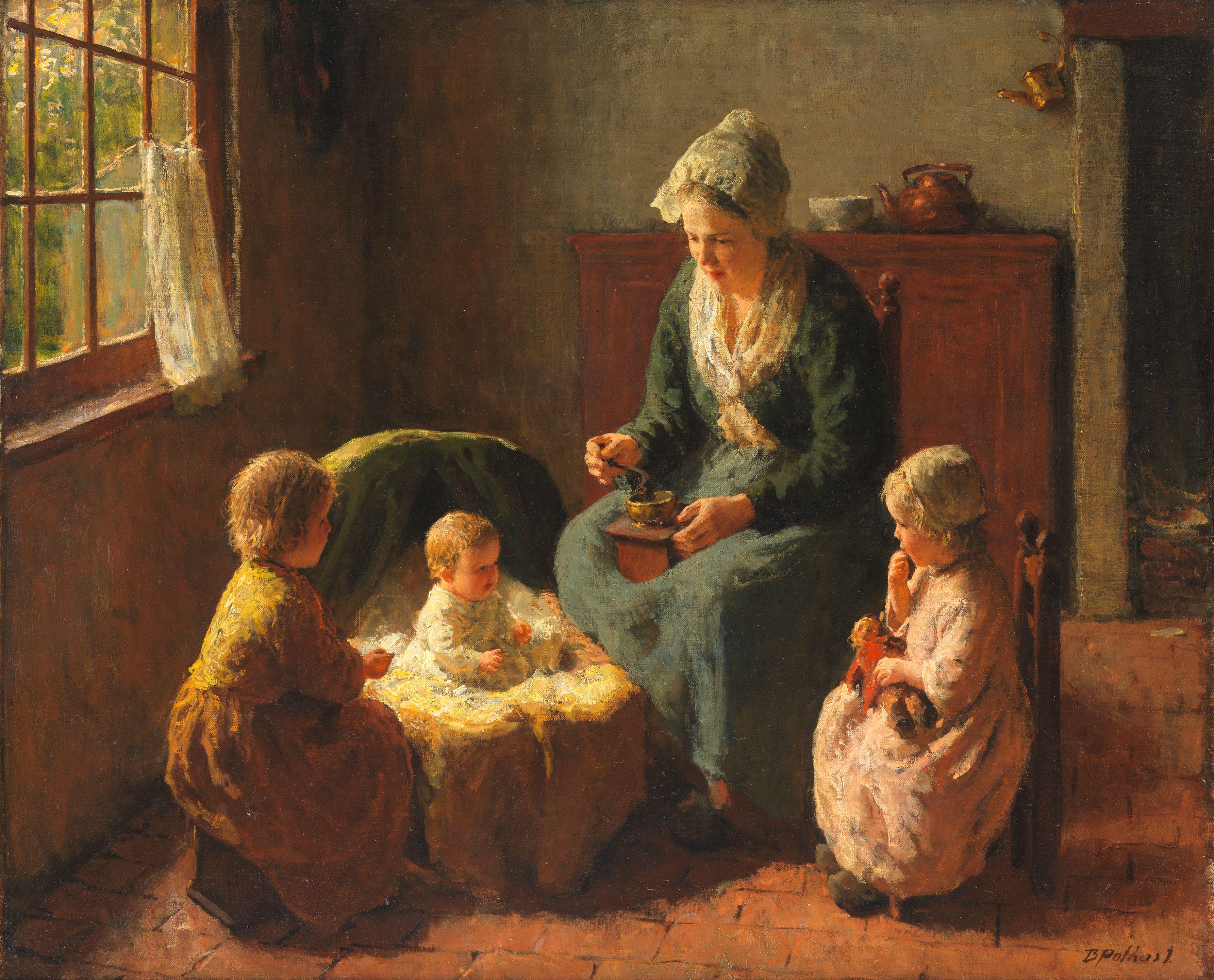 Bernard Pothast - A happy family