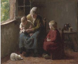 Bernard Pothast - A saucer of milk