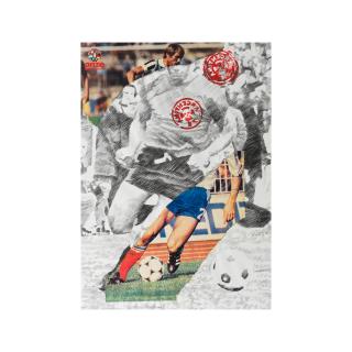 Bernard Rancillac - Bastia l\'européen (série Argentina n.11)