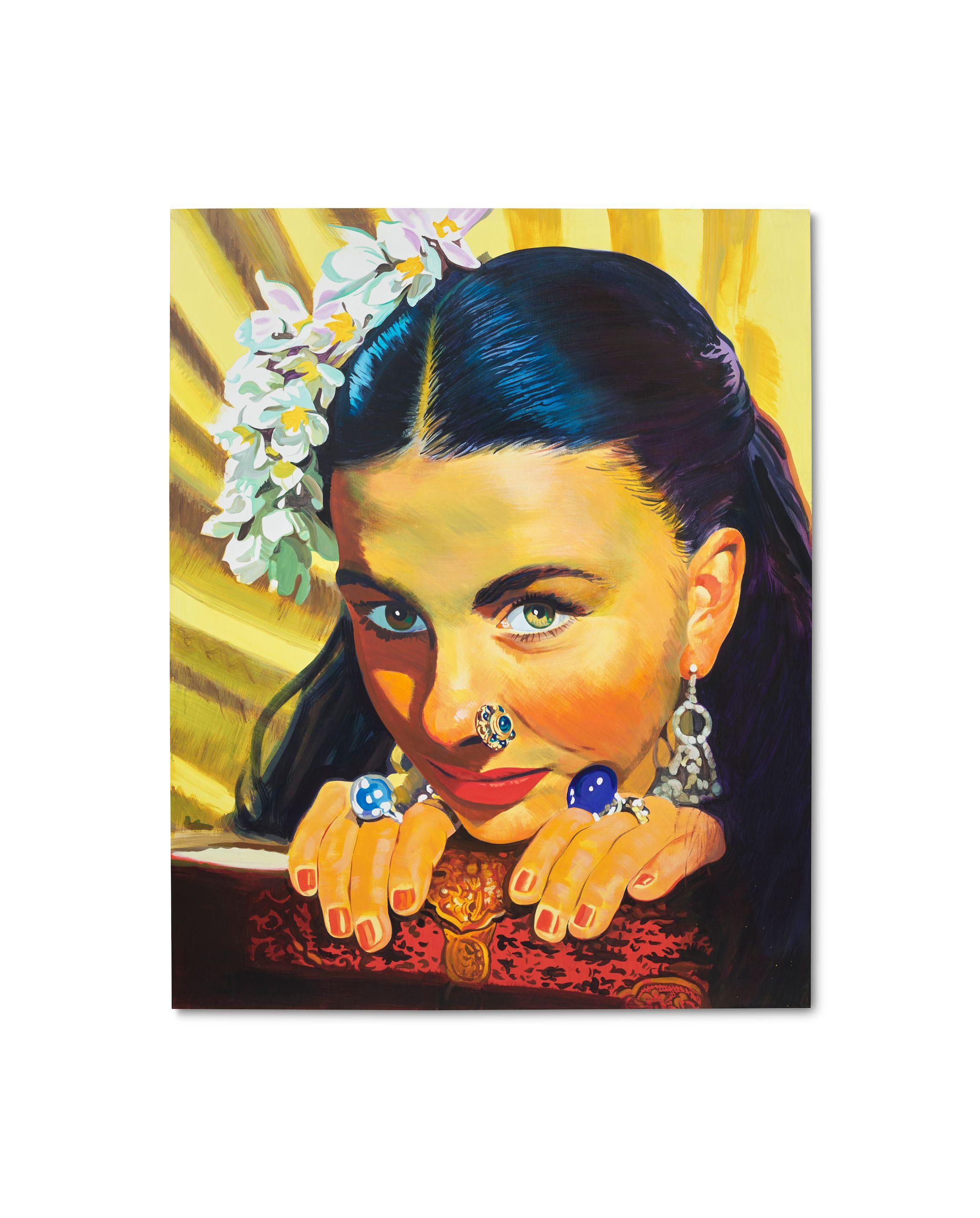 Bernard Rancillac - Cinémonde N° 10, Le Narcisse noir, Jean Simmons