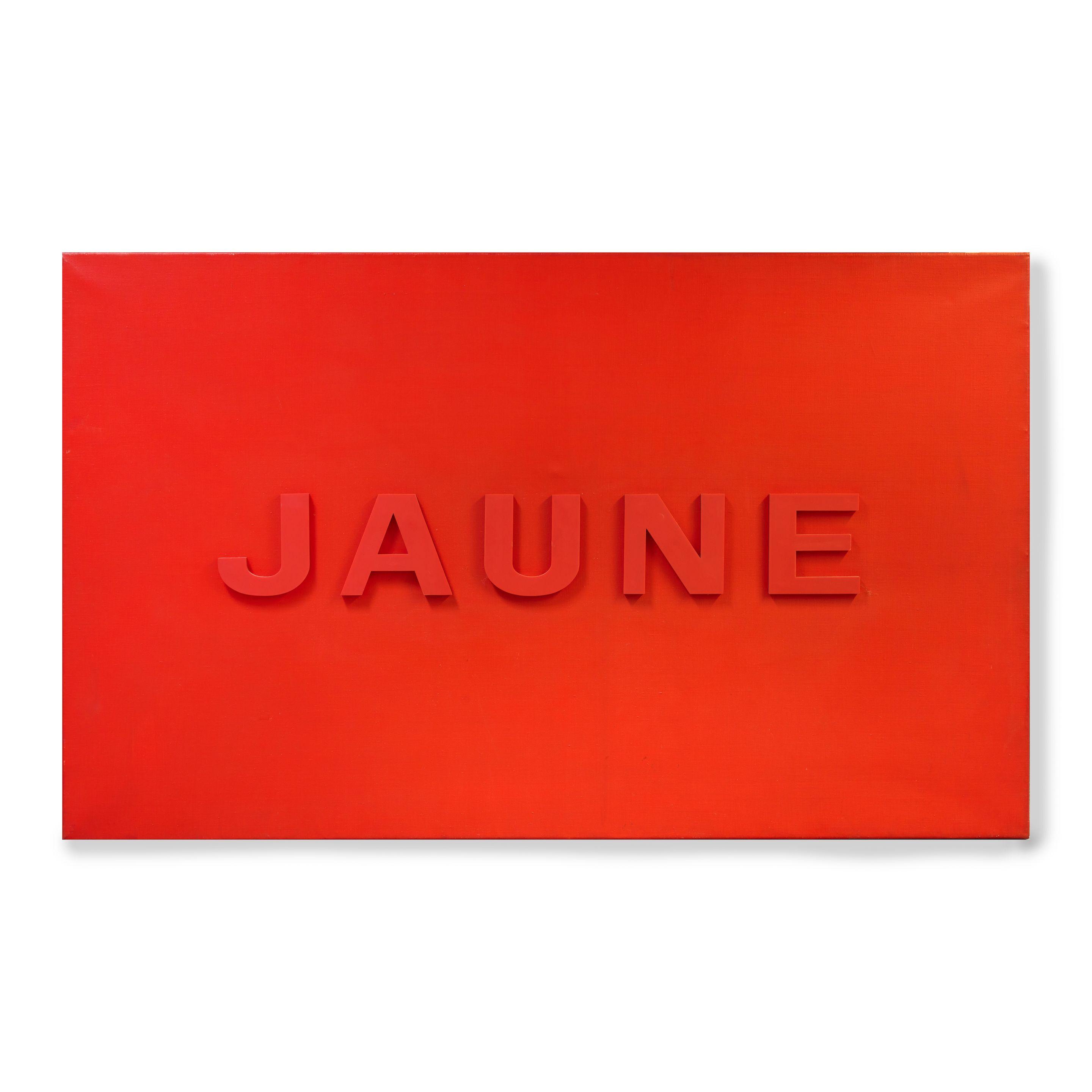 Bernard Rancillac - Jaune