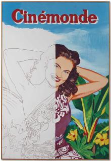 Bernard Rancillac - La Flèche Brisée (Debra Padget)