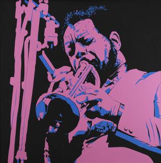 Bernard Rancillac - Ornette 1