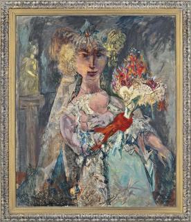 Bernard Reder - Bride With A Red Glove