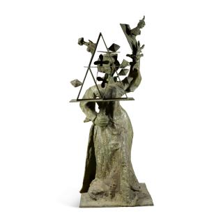 Bernard Reder - Lady With House Of Cards