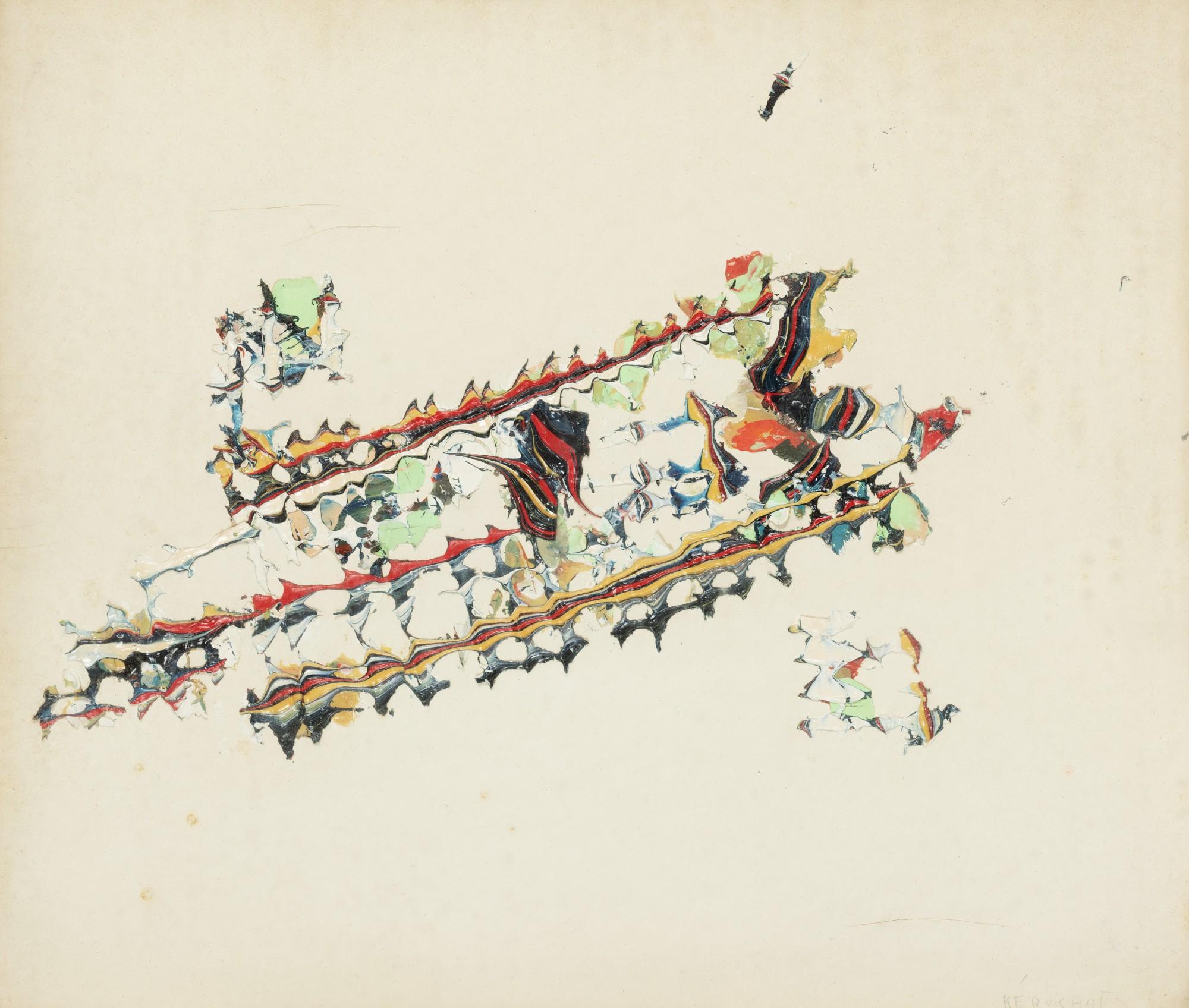 Bernard Réquichot - A Cause De Sa Précieuse Hortensia