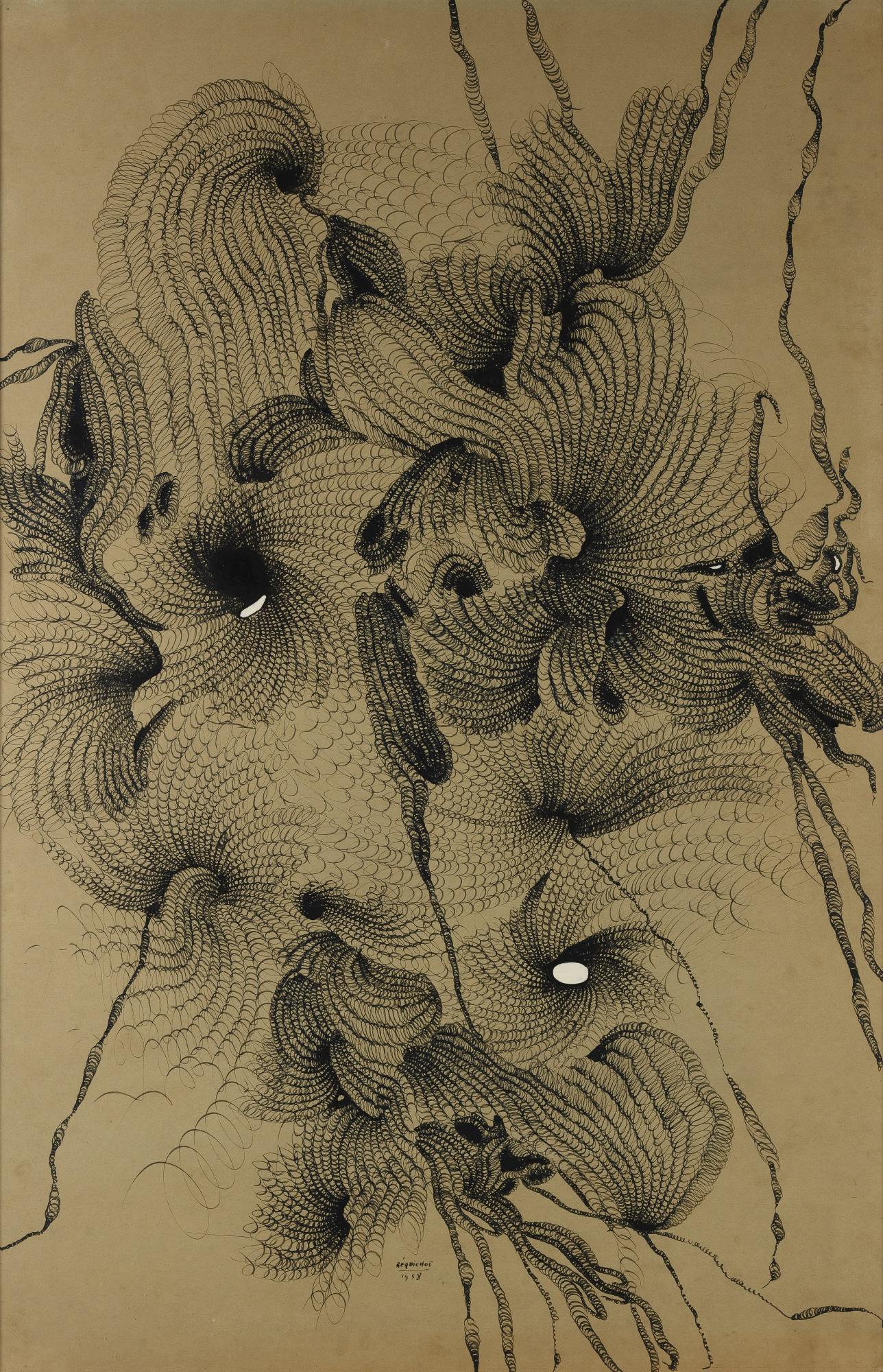 Bernard Réquichot - Untitled