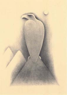 Bernard Richters - Eagle On Mountain Top