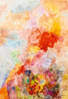 Bernard Schultze - Die rote Wolke