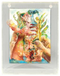 Bernard Schultze - Doppel-Hand-Garten-Migof