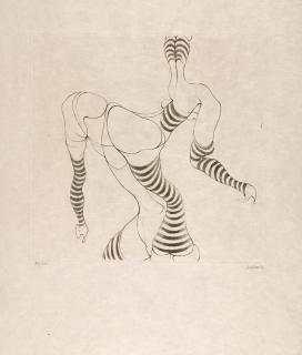 Bernard Schultze - „Labyrinth-Kopf“.