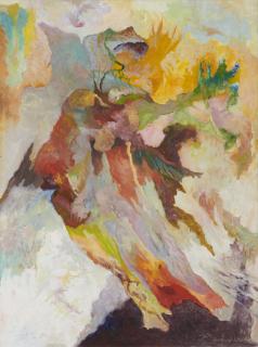 Bernard Schultze - Madame in Aufwind