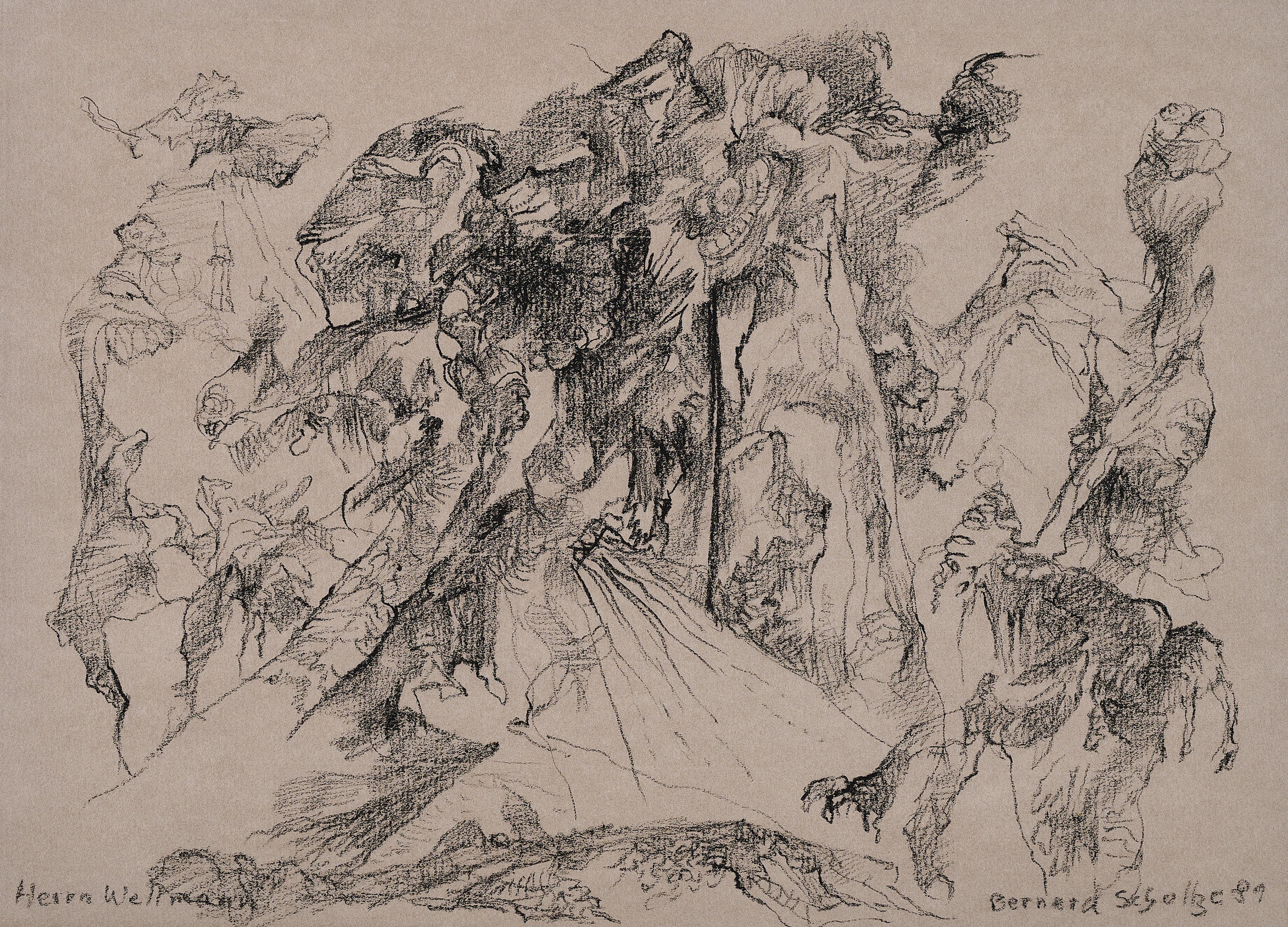 Bernard Schultze - Ohne Titel.