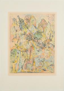 Bernard Schultze - Versteckter Kartenkopf.