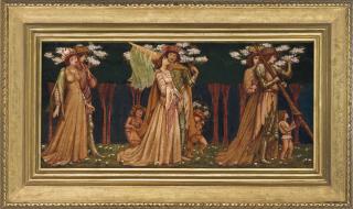 Bernard Sleigh, R.B.S.A. - The courtship of olden times