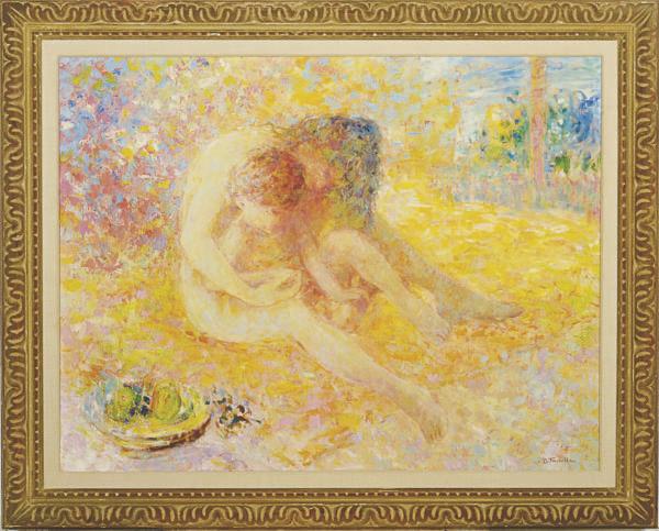 Bernard Taurelle - Jeune Mère et son fils