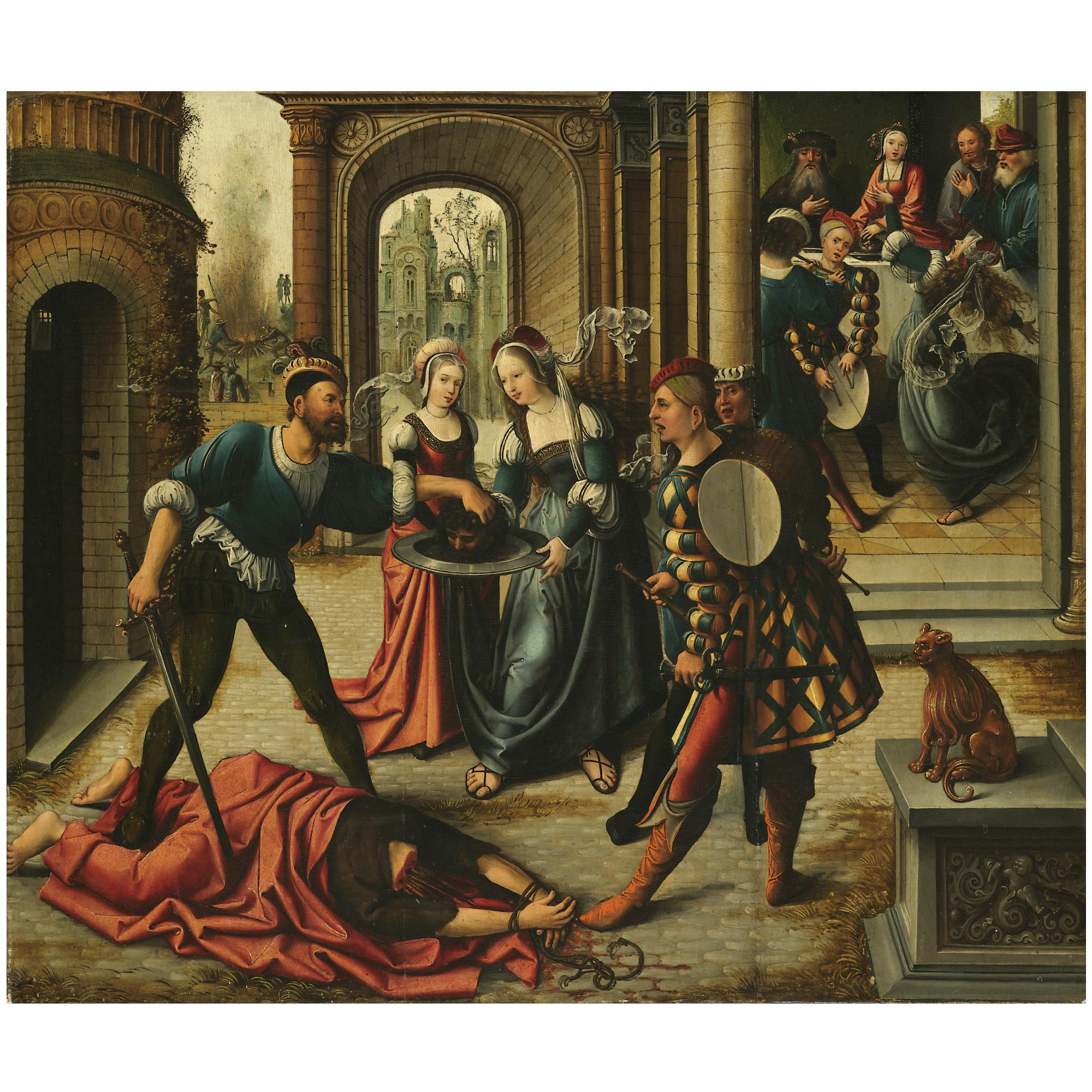 Bernard van Orley - The Martyrdom Of Saint John The Baptist