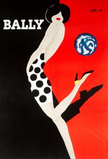 Bernard Villemot - BALLY, 1989