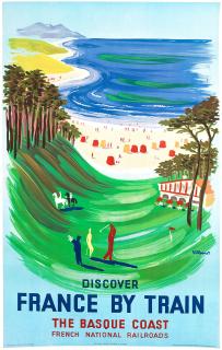 Bernard Villemot - Discover France By Train