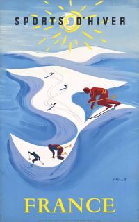 Bernard Villemot - Sports D\'Hiver, France