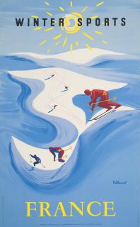 Bernard Villemot - Winter Sports