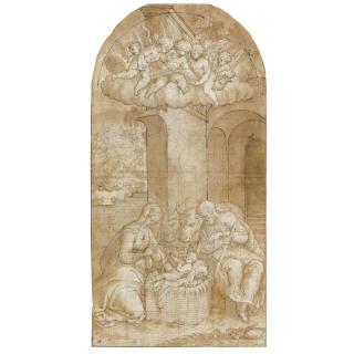 Bernardino Campi - The Nativity  