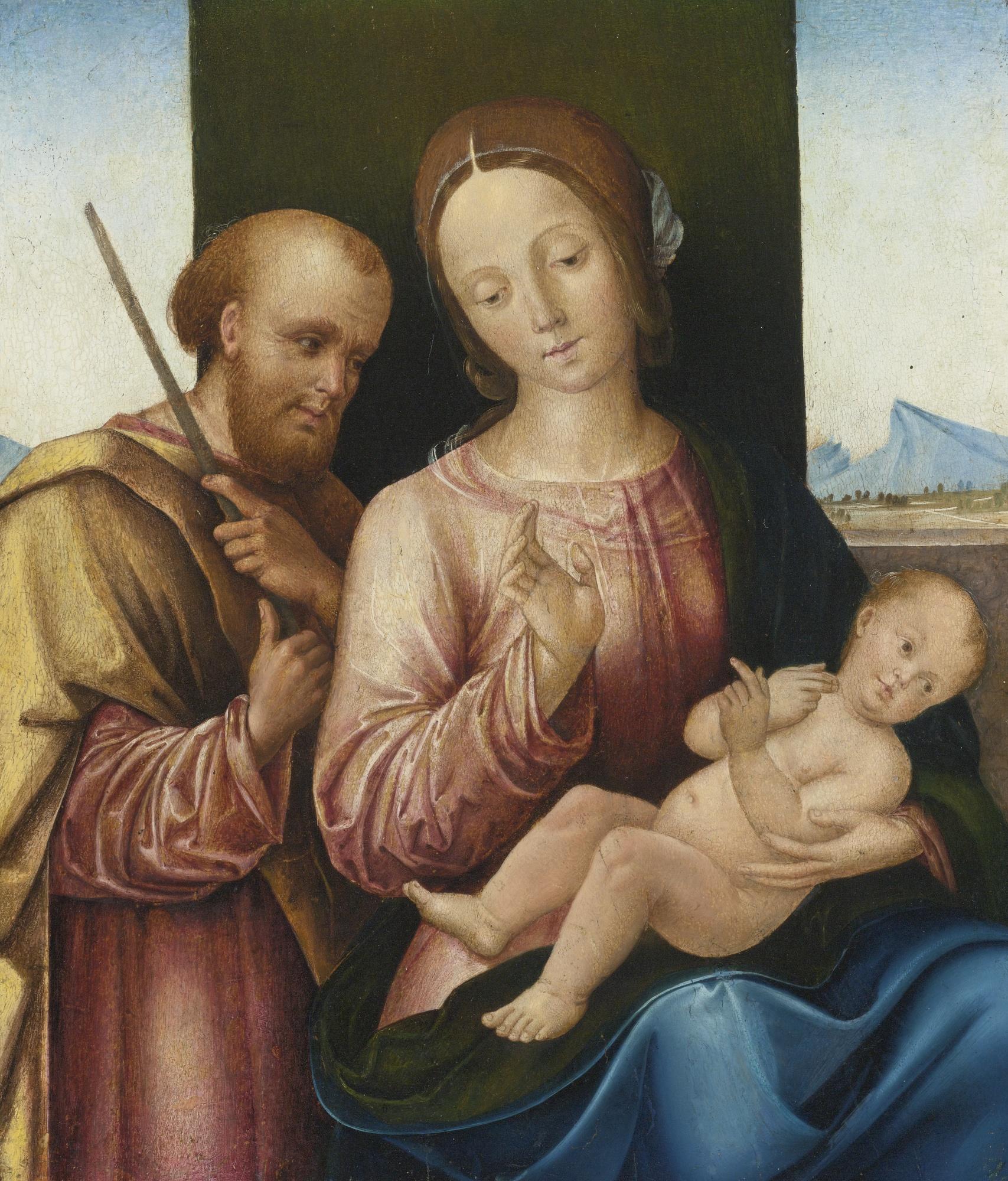 Bernardino Di Bosio Zaganelli - The Holy Family
