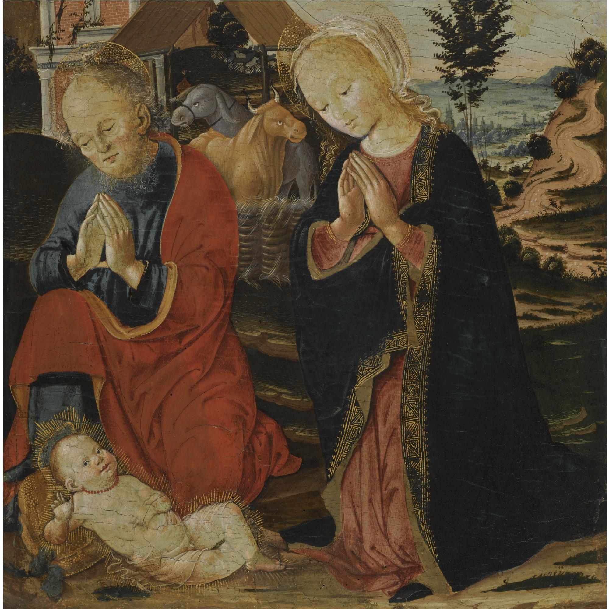 Bernardino Fungai - The Nativity