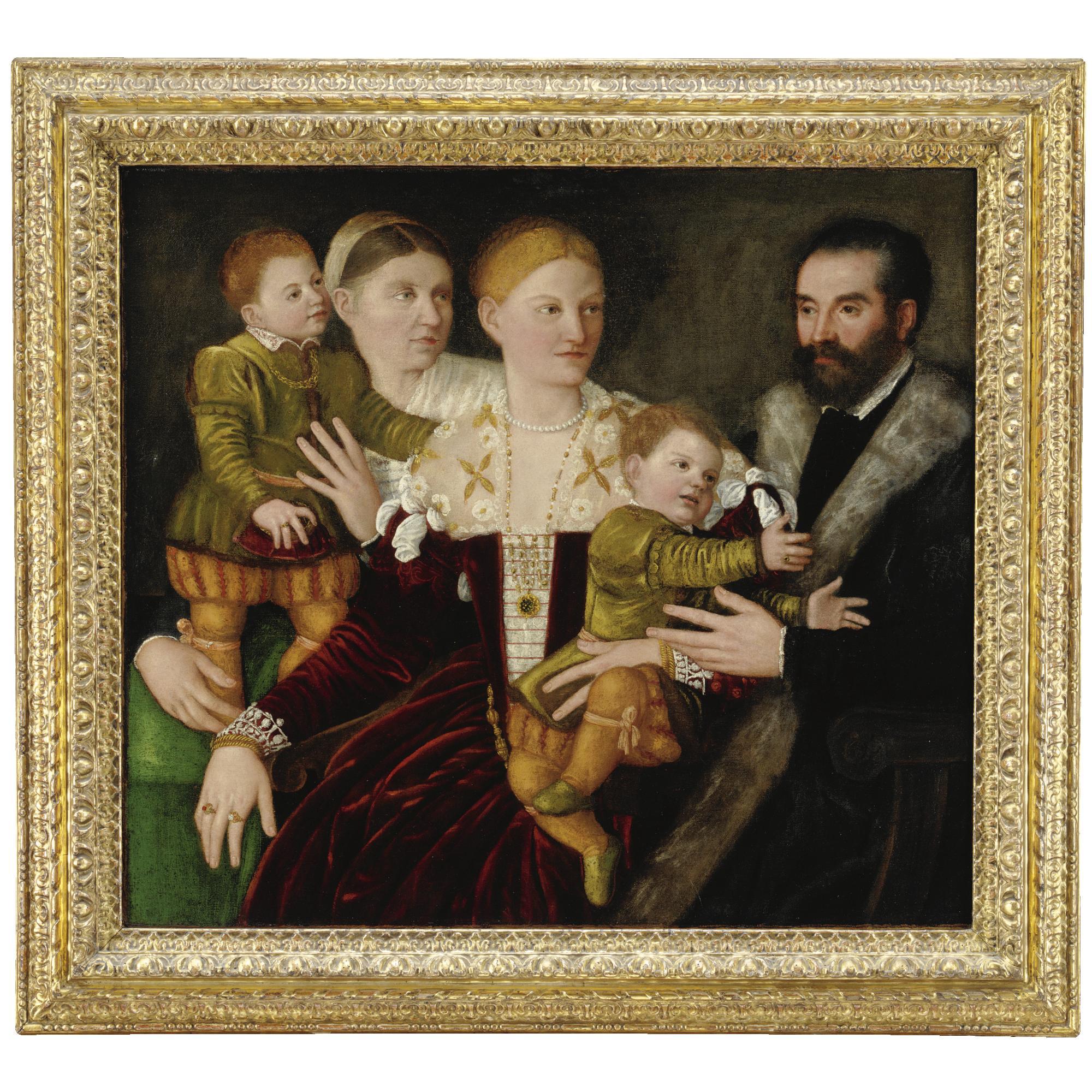 Bernardino Licinio - Ritratto Di Famiglia