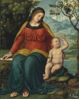Bernardino Luini - Madonna of the Grapevine