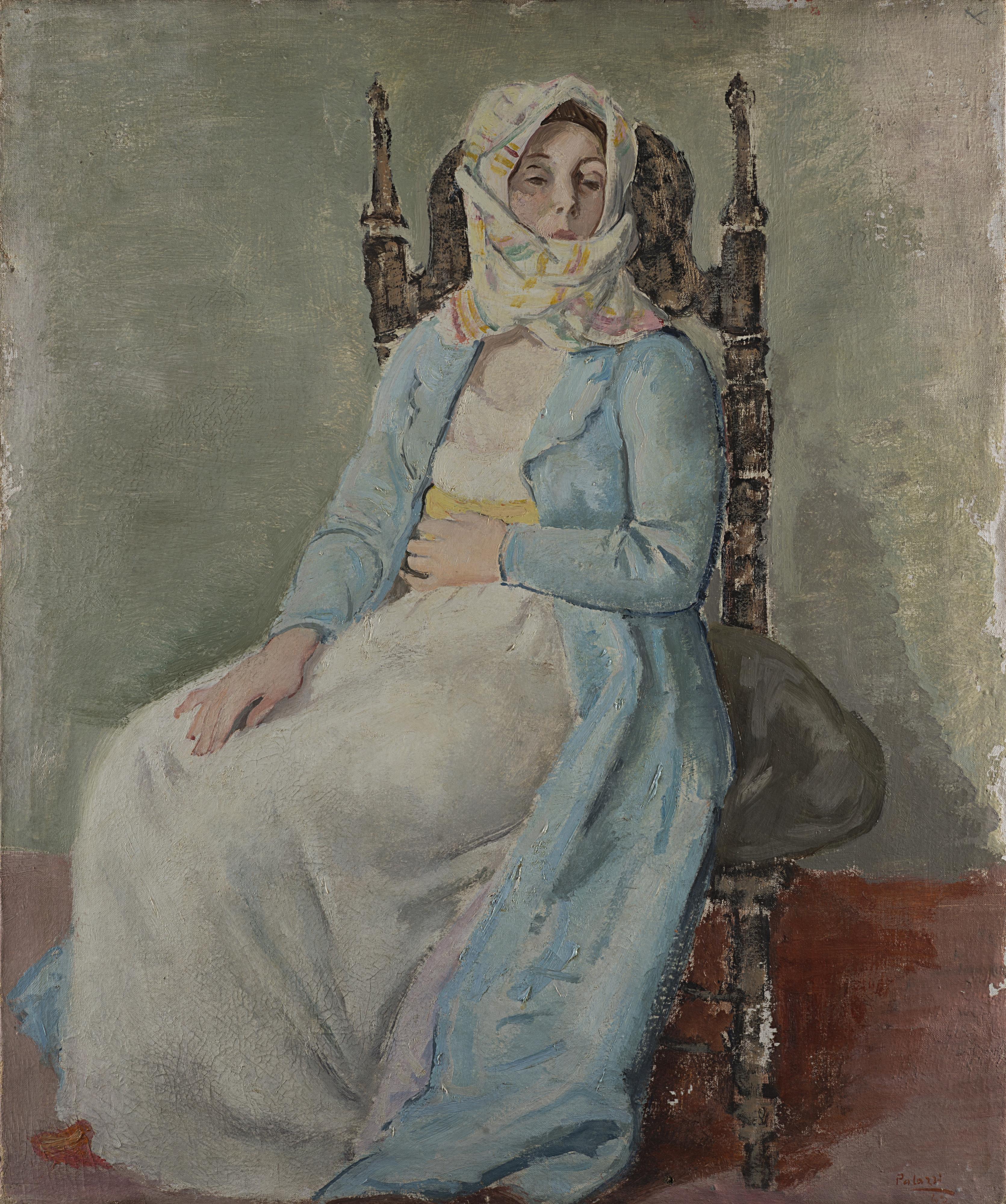 Bernardino Palazzi - Donna orientale