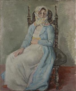 Bernardino Palazzi - Donna orientale