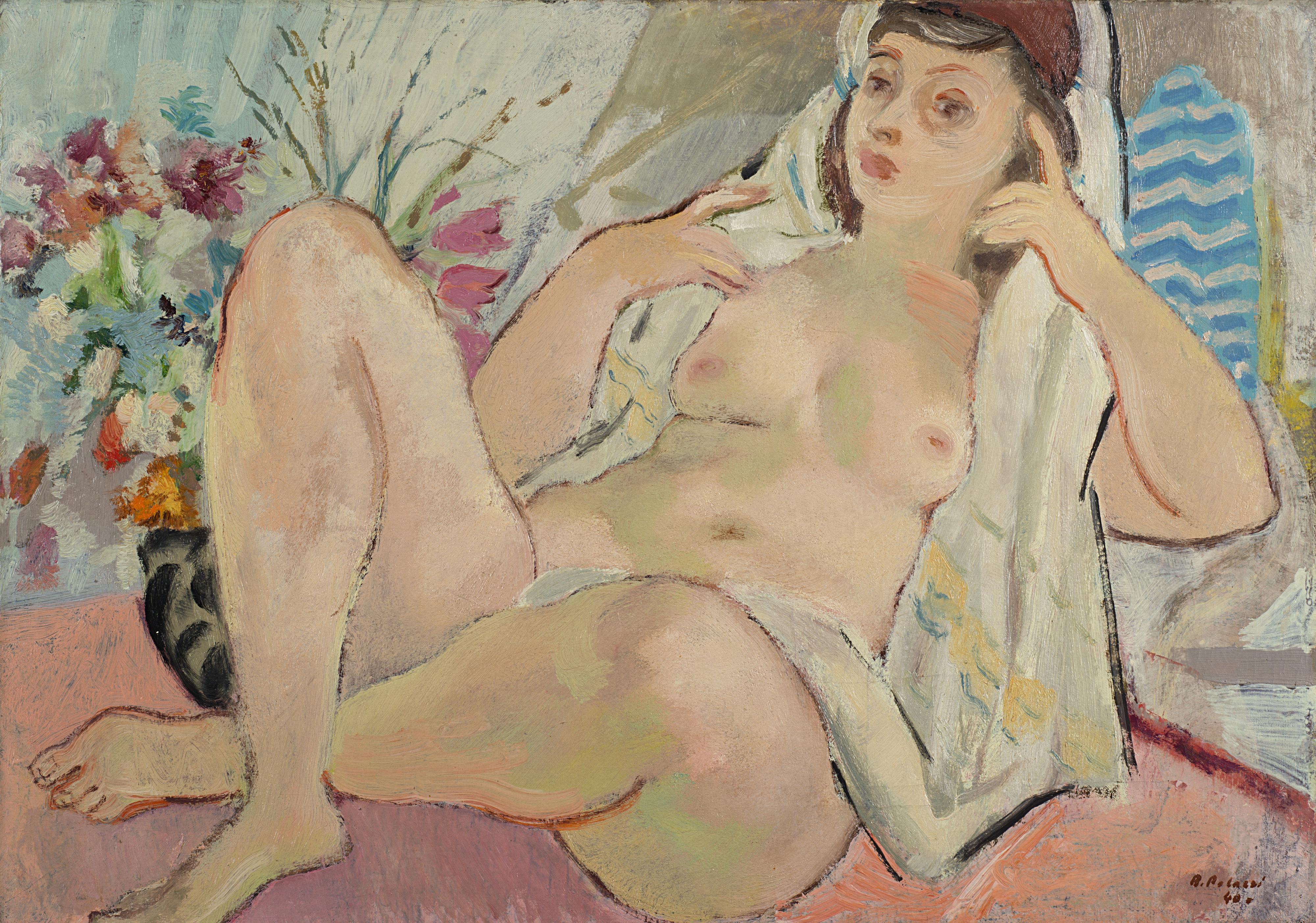 Bernardino Palazzi - Odalisca