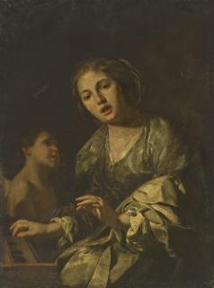 Bernardo Cavallino - Saint Cecilia