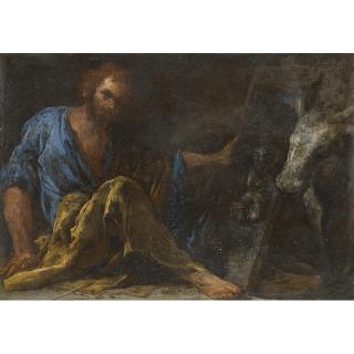 Bernardo Cavallino - Saint Luke