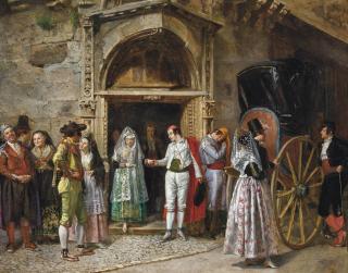 Bernardo Ferrandiz y Badenes - The Newlyweds