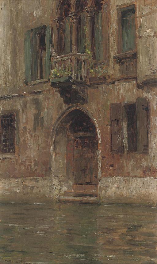 Bernardo Hay - The house of Lord Byron, Venice