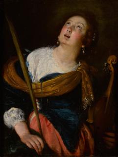 Bernardo Strozzi - Saint Cecilia