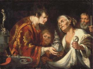 Bernardo Strozzi - The Charity of Saint Laurence