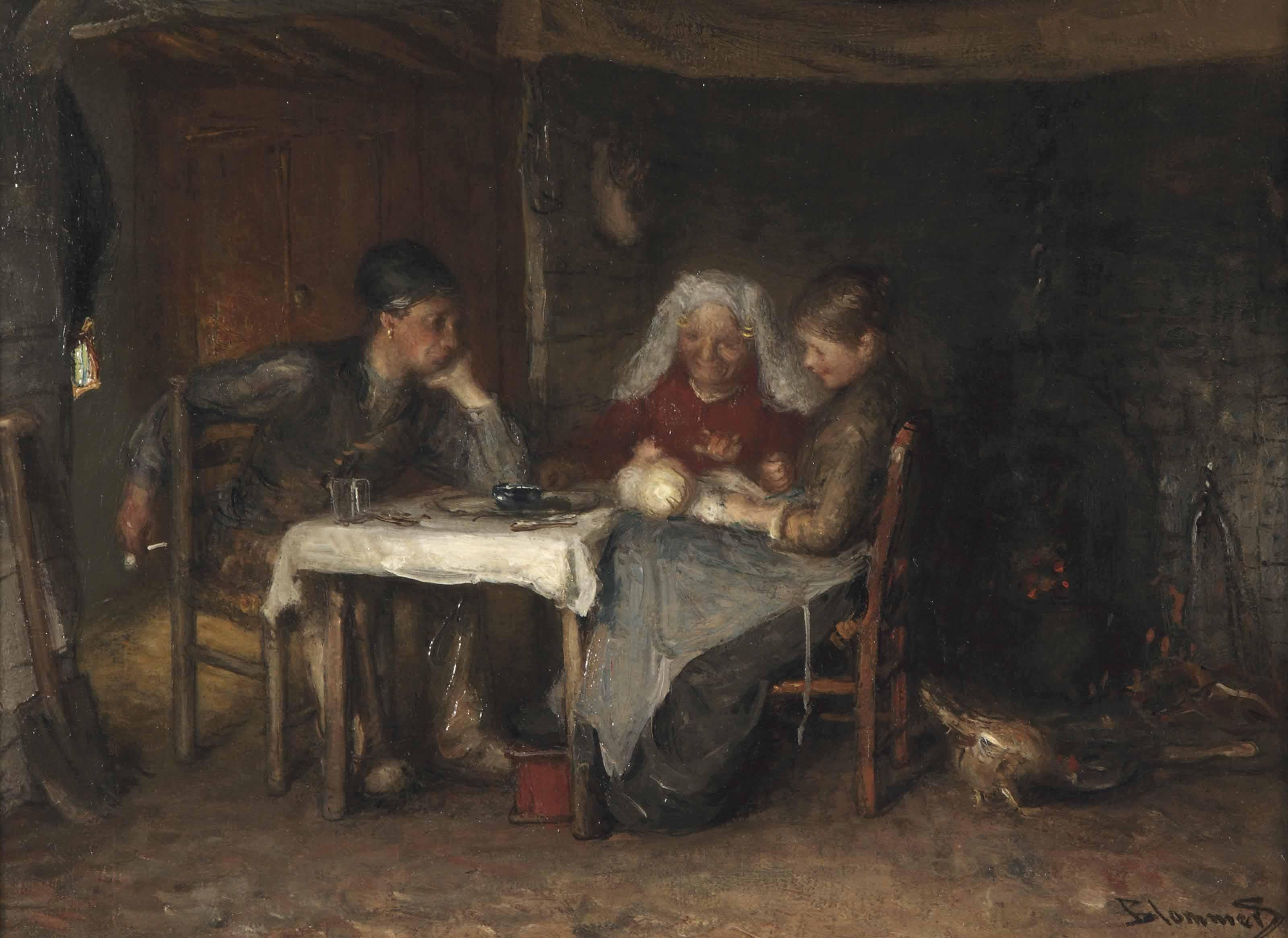 Bernardus Johannes Blommers - A New Arrival