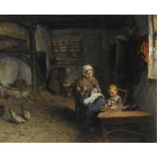 Bernardus Johannes Blommers - Mother\'S Little Helper