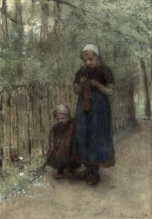 Bernardus Johannes Blommers - The stroll