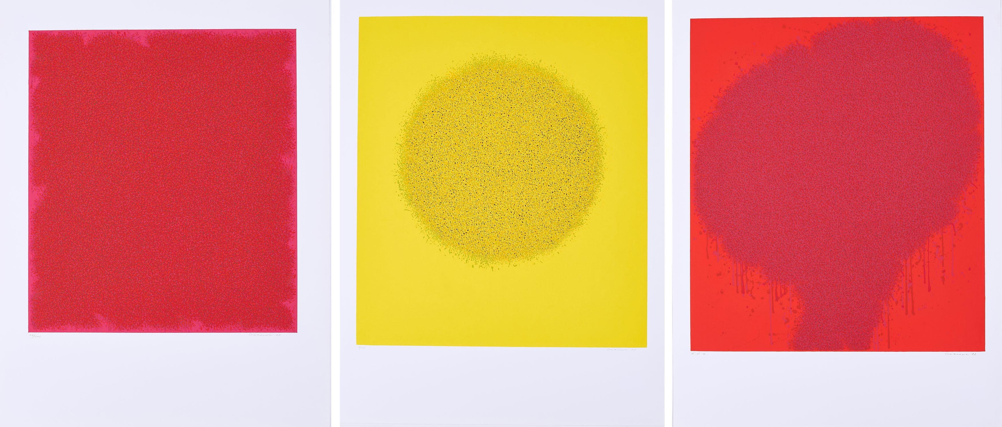 Bernd Berner - Konvolut von 3 Druckgrafiken.