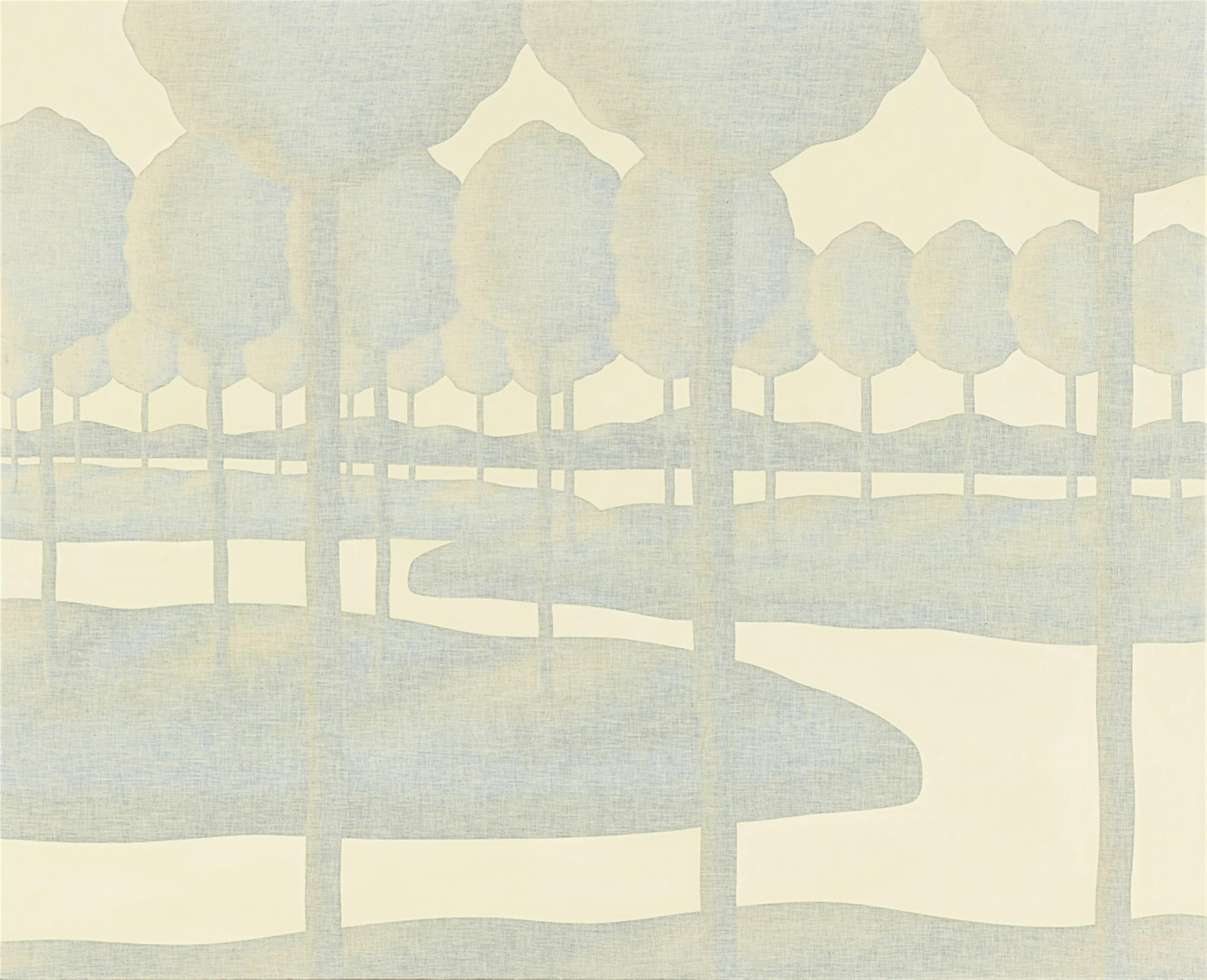 Bernd Koberling - Ohne Titel (Baumreihung)