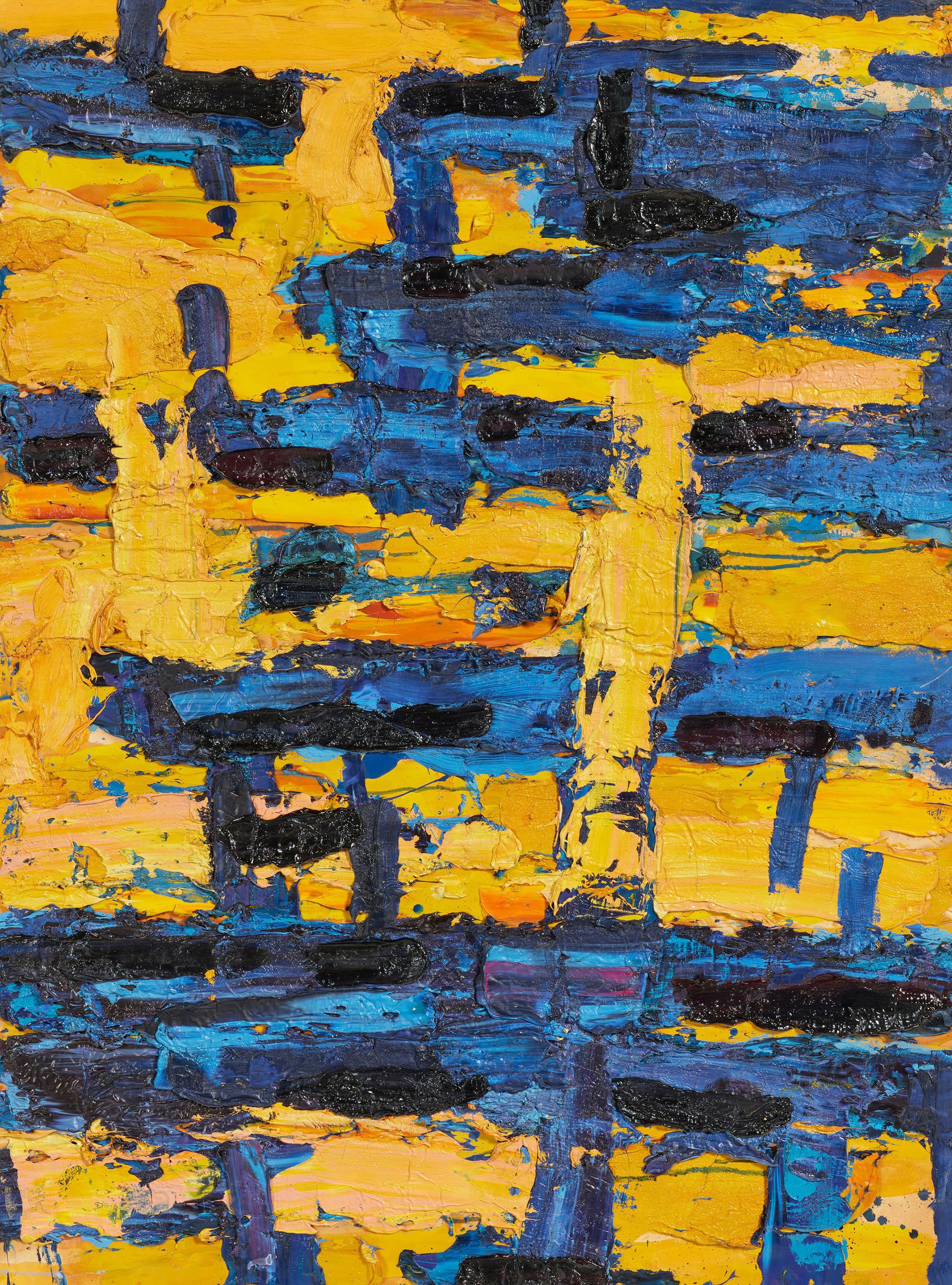 Bernd Schwarzer - Bezeichnung: Signiert und betitelt verso auf der Rahmenrückwand: Bernd Schwarzer \