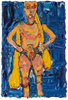 Bernd Schwarzer - »Deutsch-Europäisches Modell Blau-Gold-Rot-Schwarz«.