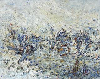 Bernd Schwarzer - Ohne Titel (Seelandschaft).