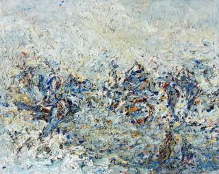 Bernd Schwarzer - Ohne Titel (Seelandschaft).